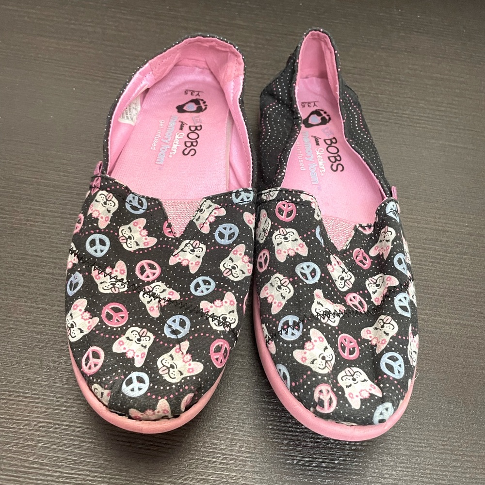 Lil bobs from Skechers memory foam gel infused